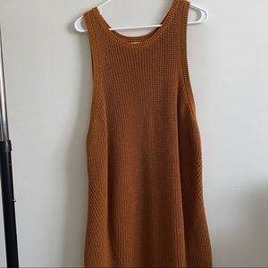 Long knit dress